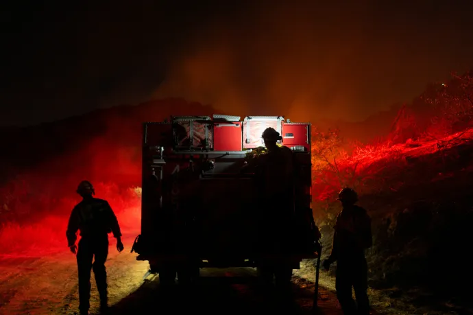 Kissé csökkent a szél ereje Los Angelesben, de hétvégére ismét feltámadhat
