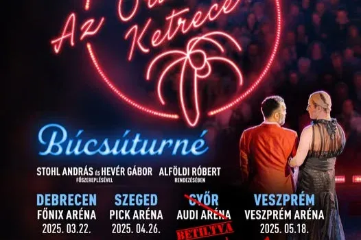 Nem játszhatják az Őrült nők ketrecét Győrben, a polgármester is választ vár arra, hogy miért – Forrás: Telex.hu