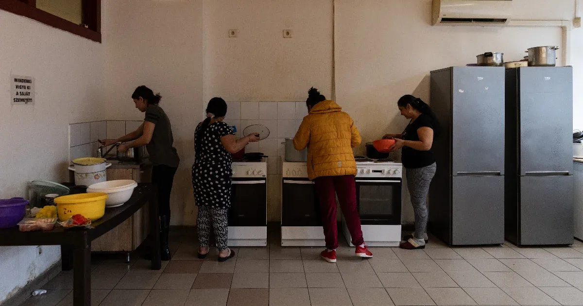 Jobb körülmények között élnek itt, de a háború végén sokan hazamennének Ukrajnába