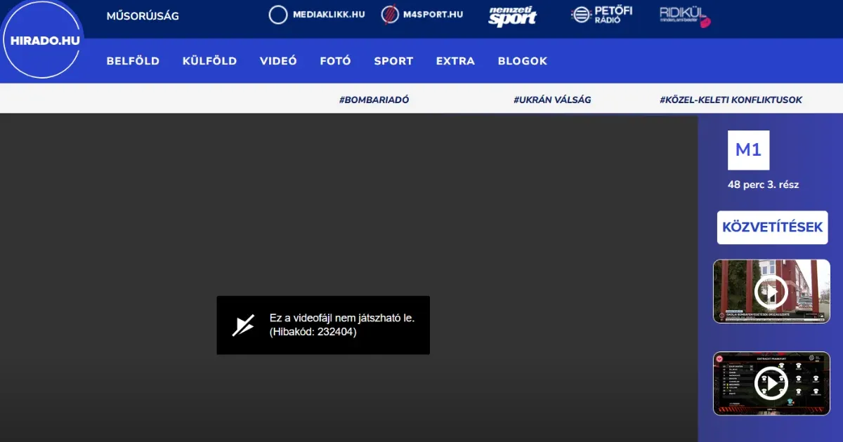 Napokig elérhetetlen volt a nemzeti VPN, de már elmúlt