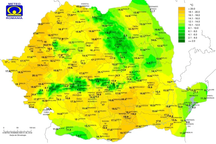 A tavaszias időjárással sorra dőlnek meg a napi melegrekordok