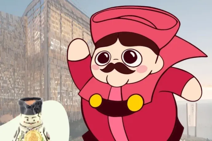 Miska, a kawai kancsó lesz a magyar kabala az oszakai világkiállításon