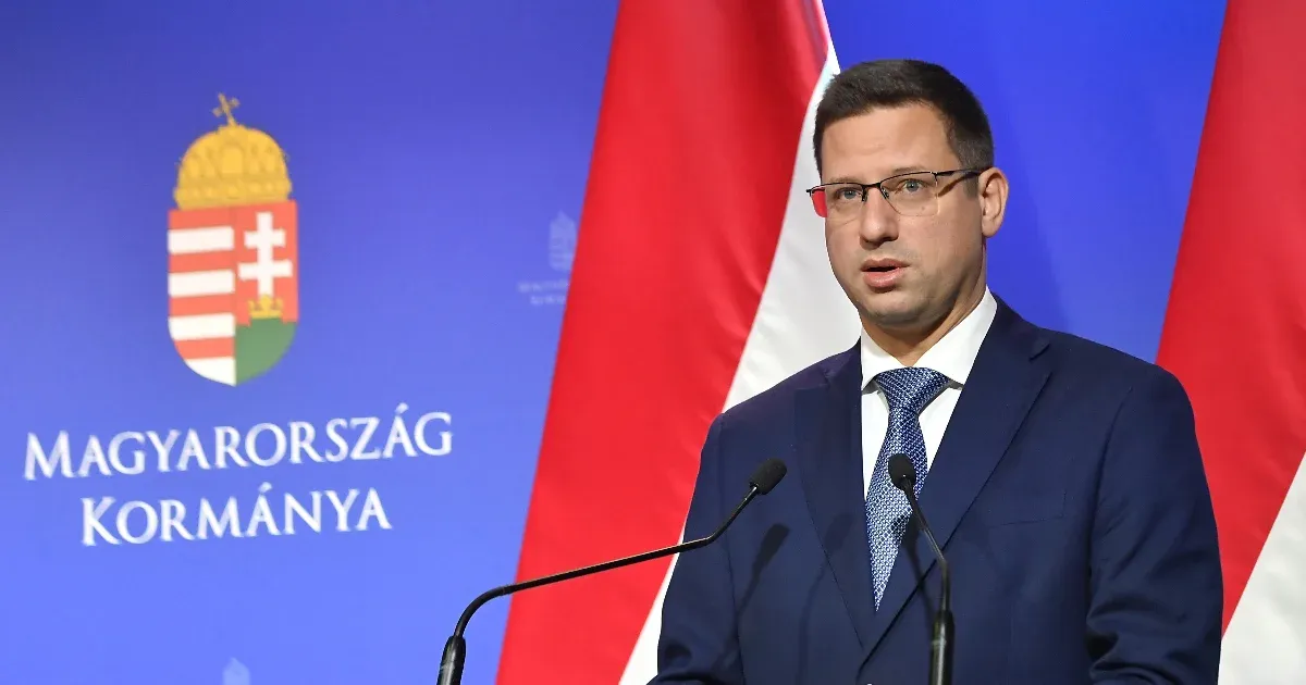 Kormányinfót tart Gulyás Gergely