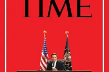 A Time magazin címlapján már Elon Musk feszít az elnöki székben