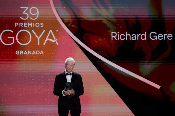 Richard Gere Trumpot is kritizálta a Goya-díjátadón mondott beszédében