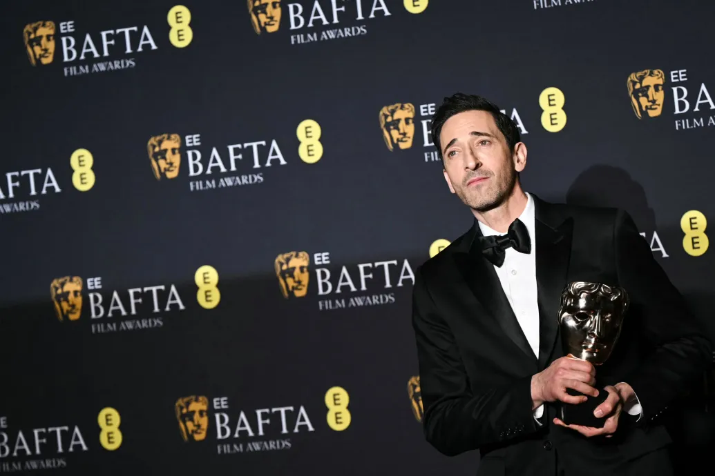 Tarolt a nagyrészt Magyarországon forgatott A brutalista a BAFTA díjátadóján