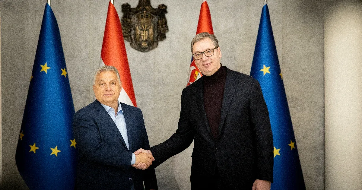 Orbán díszvacsorán látja vendégül szerb elnököt, aki az egyik legnagyobb magyar állami kitüntetést is megkapja