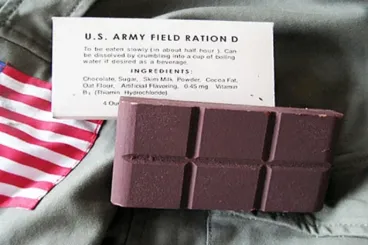 Szinte ehetetlen volt az amerikai katonáknak kifejlesztett csoki, de azért életet menthetett