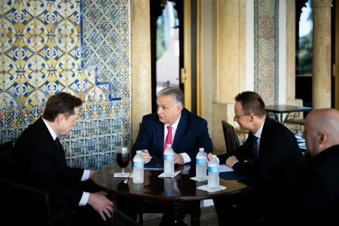 Duplájára nőtt a 4iG árfolyama, amióta Jászai Gellért elkísérte Orbánt Elon Muskhoz