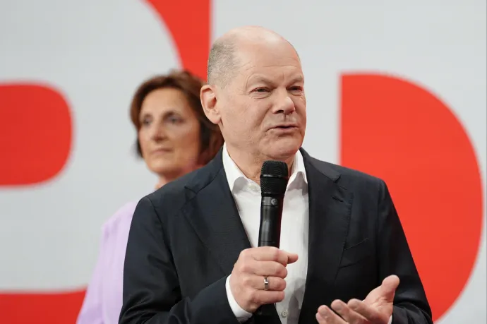 Olaf Scholz pártja annyira rossz eredményt ért el, mint 1887 óta egyszer sem