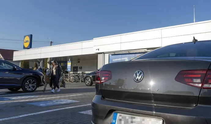 Lidl áruház Szatmárnémetiben – Fotó: Gozner Gertrud / Transtelex