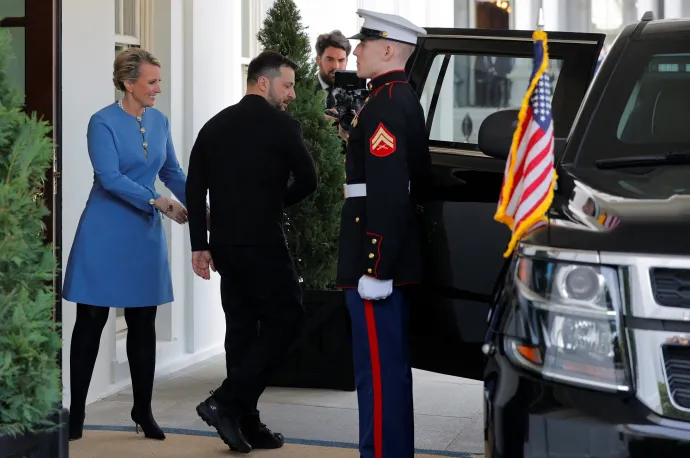 Zelenszkij elhagyta a Fehér Házat – Fotó: Brian Snyder / Reuters