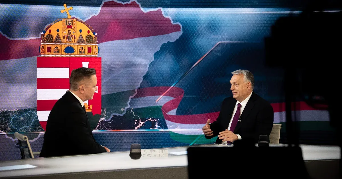 Orbán Viktor a TV2-nek: Rossz volt nézni, ami történt Zelenszkij és Trump között