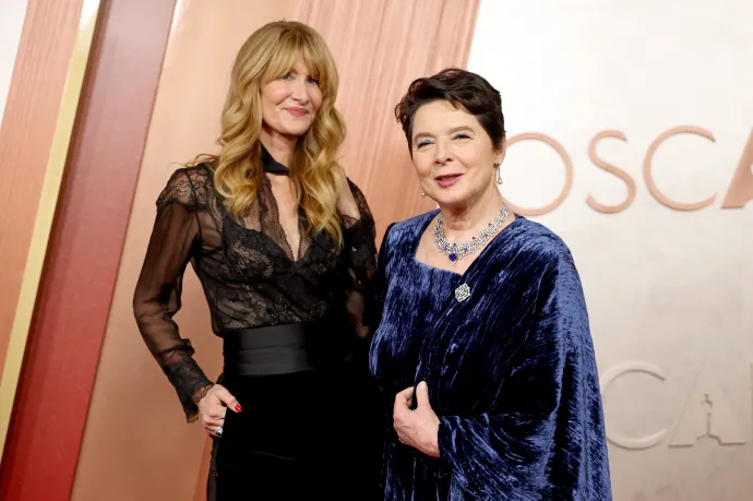 Laura Dern és Isabella Rossellini – Fotó: Mike Coppola / 2025 Getty Images