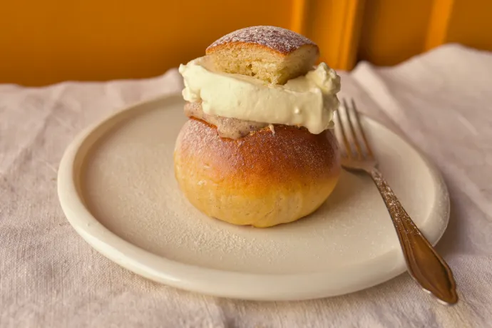 Máshogy szabott semla – Fotó: Ács Bori / Telex