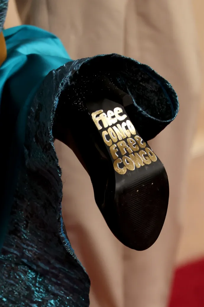 Kayo Shekoni cipőtalpa – Fotó: Frazer Harrison / Getty Images