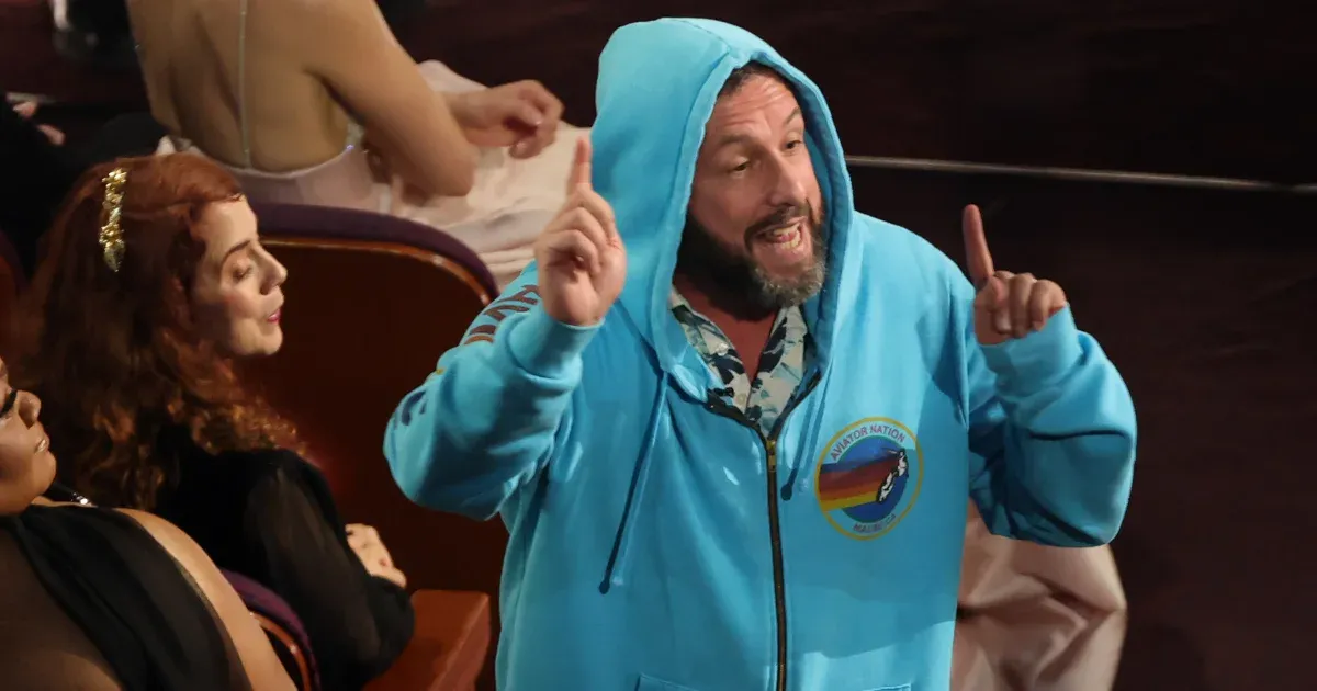 Adam Sandler még az Oscar-gála kedvéért sem bújik öltönybe