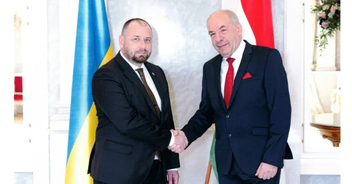 New Ukrainian Ambassador to Hungary takes up his post