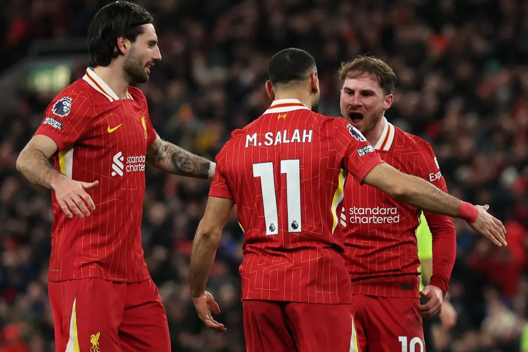Szoboszlai már jelkép a Liverpool-drukkereknél