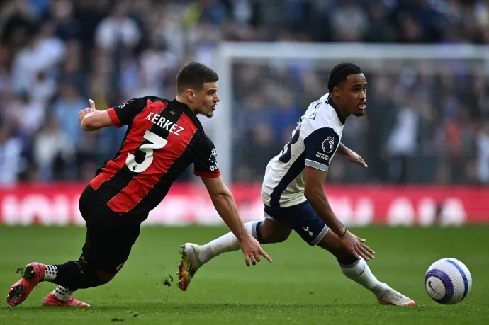 Nagy szóló után ívelt tökéletes gólpasszt Kerkez Milos a Tottenham ellen