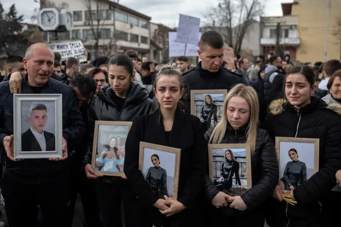 Korrupcióellenes tüntetésekhez vezetett az Észak-Macedóniában történt tragikus tűzeset