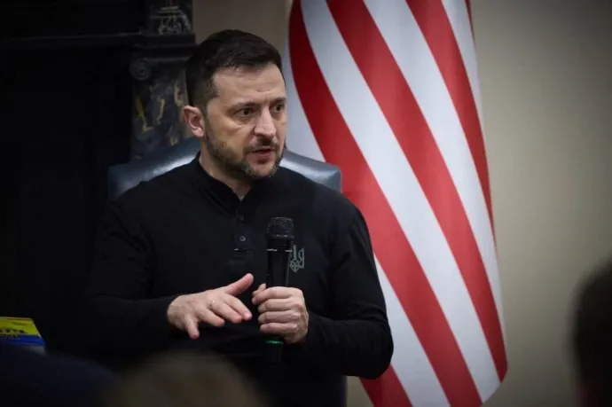 Zelenszkij reagált Putyin és Trump megállapodására