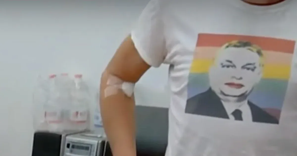 Megszólalt a közmédiát szivárványos-orbános pólóban megprankelő véradó