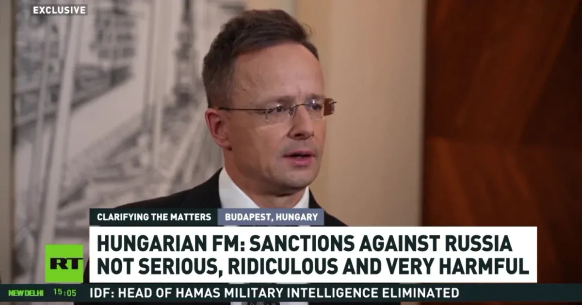 Szijjártó Péter a szövetségeseit szidta, Oroszországra egy rossz szót sem szólt az orosz propagandamédiának adott interjújában