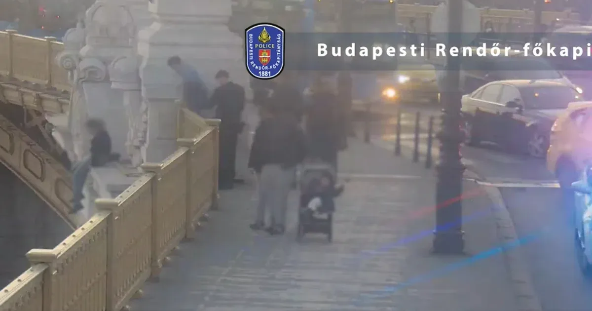 Egy 21 éves lány a sziklák fölött mászott ki a Margit híd peremére, hogy leugorjon, három rendőr mászott utána