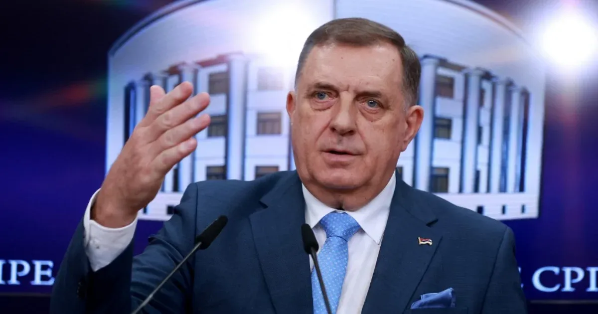 Nemzetközi elfogatóparancsot kért az Interpoltól Milorad Dodik ellen a boszniai szövetségi bíróság