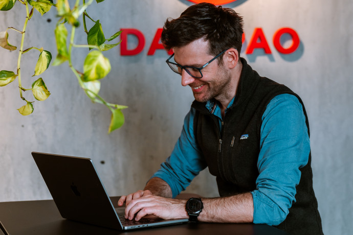Gulyás Máté, a Datapao ügyvezetője. Forrás: Datapao