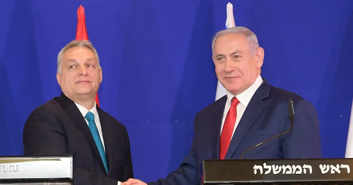 Szerdán Budapestre érkezik Benjámin Netanjahu
