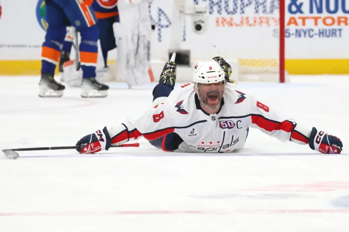 Megdöntötte Gretzky rekordját, 895 góllal ült fel az NHL trónjára Alekszandr Ovecskin