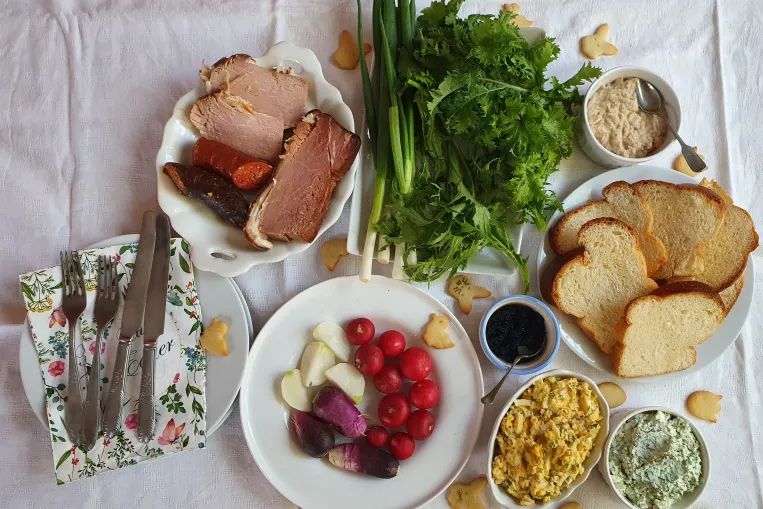 A húsvétvasárnap a tavaszi ízek ünnepe volt, a húsvéthétfő a vendégvárásról szólt