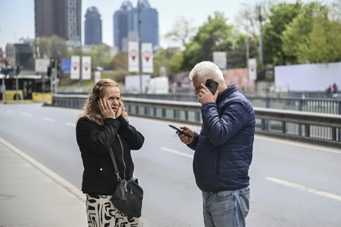 Erős földrengéssorozat rázta meg Isztambult