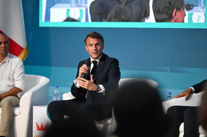 Macron: Európa kiáll Ukrajna területi integritása mellett