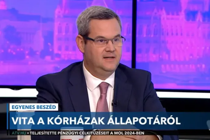 Az egészségügyi államtitkár szerint csak 3-4 napra álltak le a klímák tavaly a kórházakban, és idén is le fognak