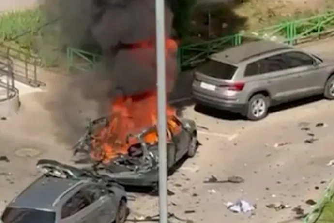 Autóba rejtett pokolgép végzett egy orosz tábornokkal Moszkva közelében