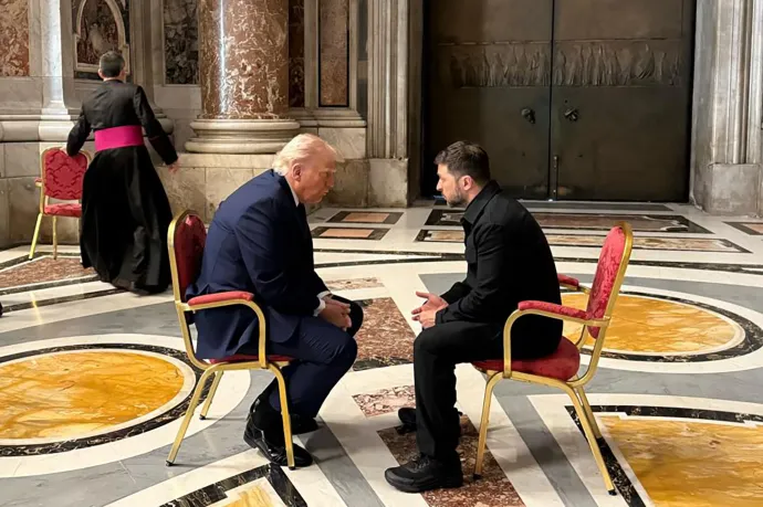 Trump szerint Zelenszkij kész feladni a Krím félszigetet az oroszoknak