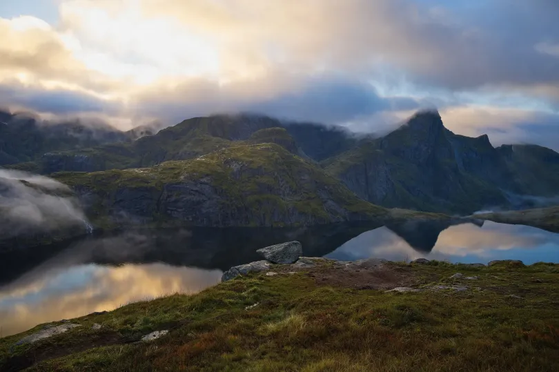 Tennesvatnet és Hamnøy – Fotó: Martin Ferenc
