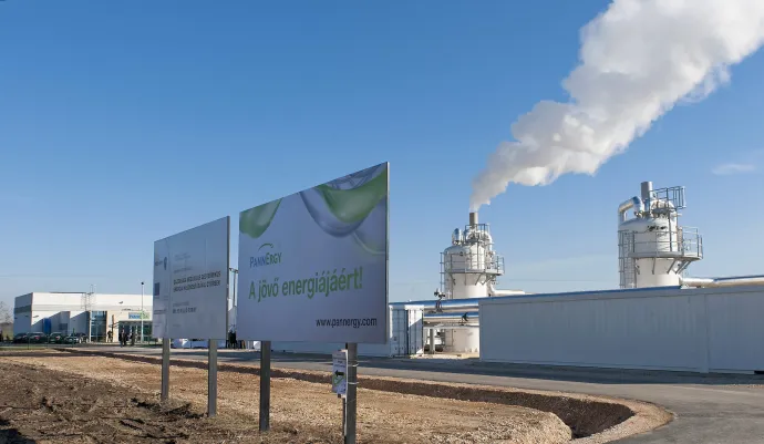 Geotermikusenergia-ellátó központ a Győr-Moson-Sopron megyei Bőnyben – Fotó: Krizsán Csaba / MTI