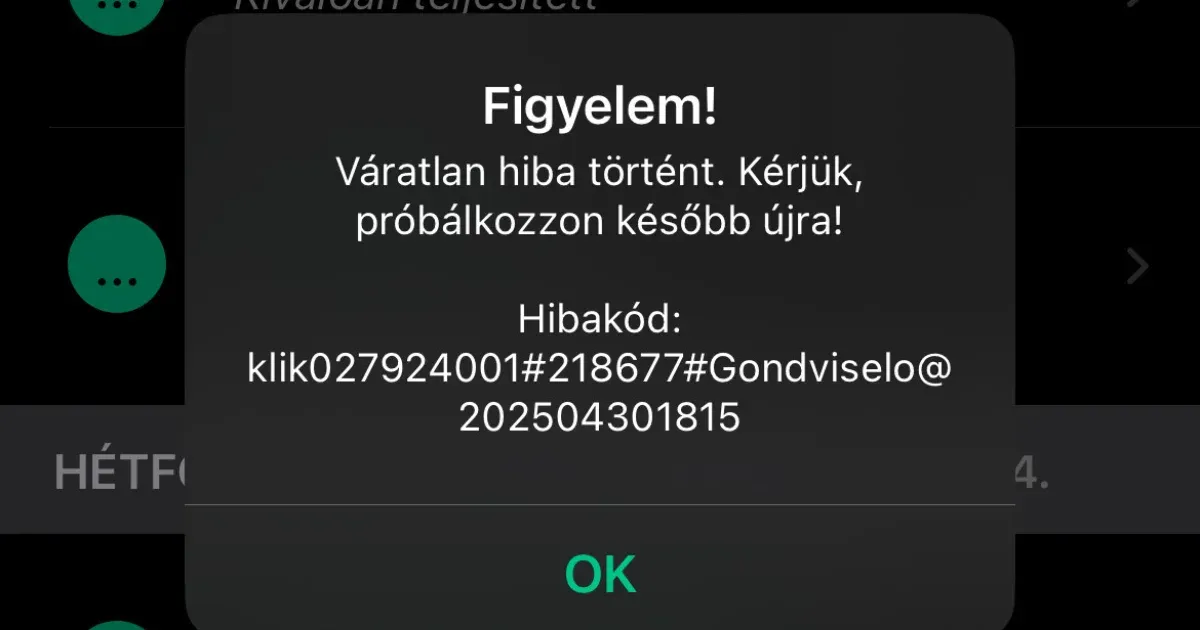 Az Apple miatt nem működik a Kréta Szülőknek alkalmazás iOS-en