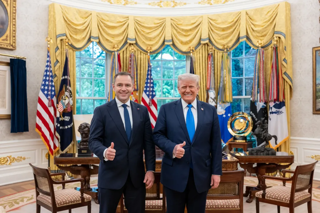 Győzni fogsz – mondta Trump a lengyel konzervatív elnökjelöltnek