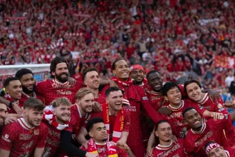 Úgy ünnepelték a bajnoki címet a Liverpool szurkolói, hogy szó szerint beleremegett a föld