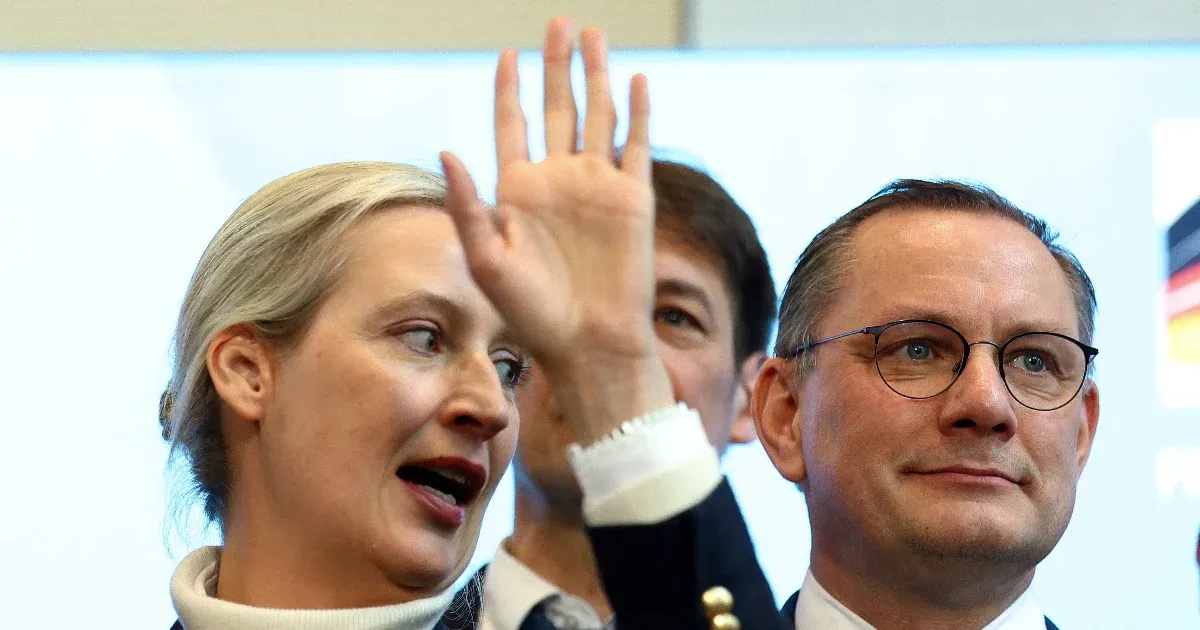 Putyin elĆdje, az amerikai kĂŒlĂŒgyminiszter Ă©s Elon Musk egyĂŒtt aggĂłdnak a nĂ©met demokrĂĄciĂĄĂ©rt azutĂĄn, hogy az AfD-t alkotmĂĄnyellenessĂ© nyilvĂĄnĂtottĂĄk NĂ©metorszĂĄgban