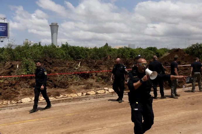 Rakétatámadás bénította meg az izraeli Ben Gurion repteret, a Wizz Air is törölte a járatait