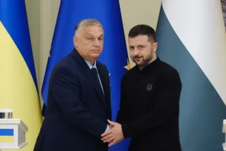Orbán válaszolt Zelenszkijnek arra a felvetésre, hogy Ukrajna tagságát Magyarországon a többség támogatja