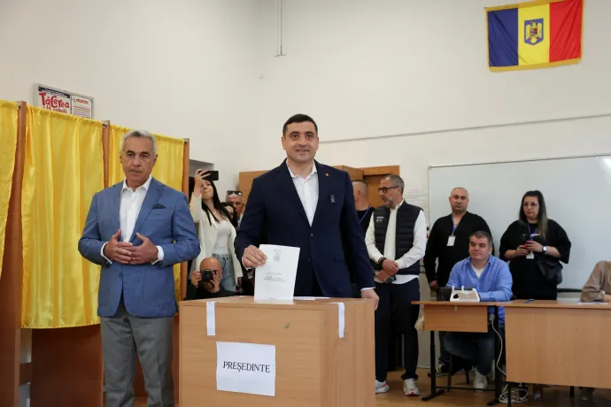 Román elnökválasztás: a szélsőjobboldali jelölt simán az élen végzett az első fordulóban
