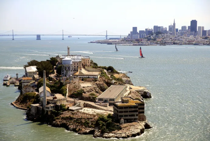 Az Alcatraz a San Francisco-öbölben – Fotó: Jamie Squire / Getty Images