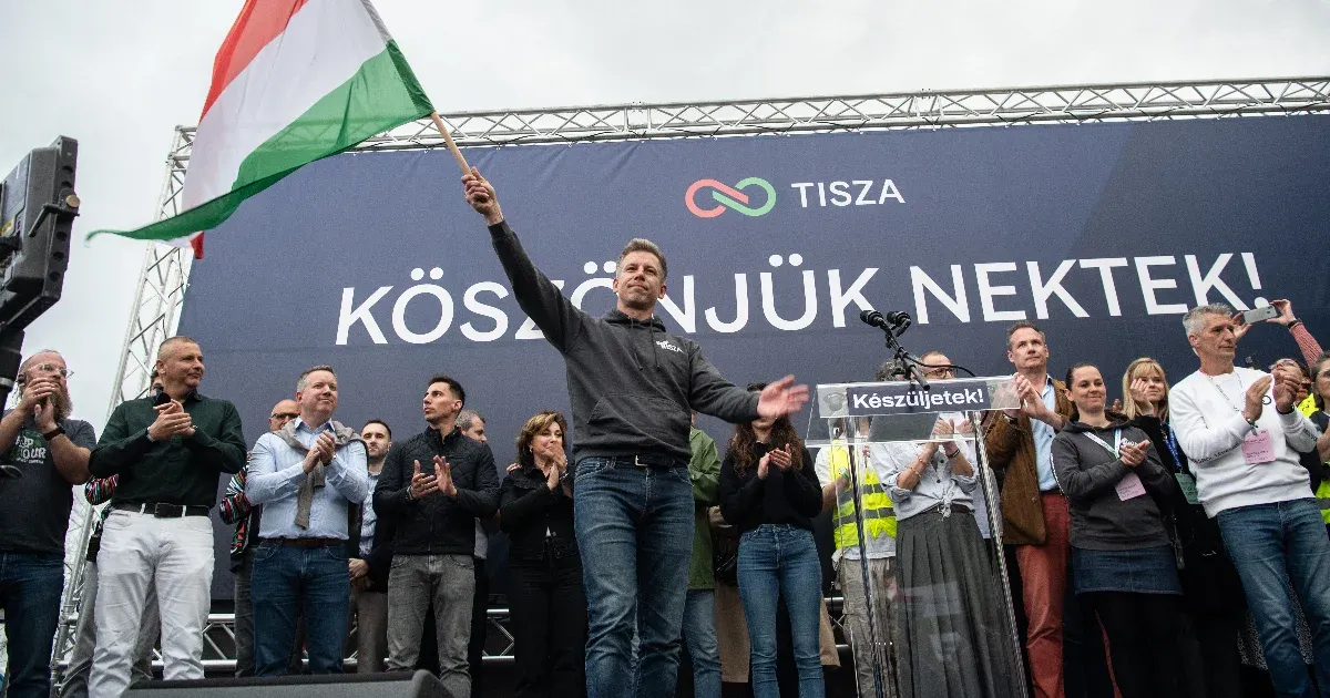 Republikon Intézet: Erősödött a Tisza Párt, 4 százalékponttal vezetnek a Fidesz előtt